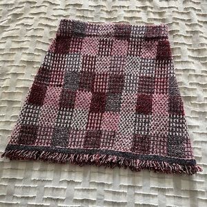 Zara Tweed Mini Skirt